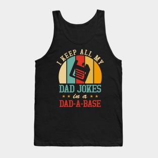 DAd A Base Dad funny Gift For Men Father day Tank Top